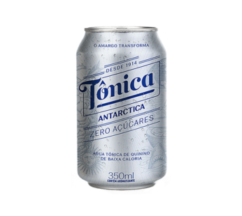 ÁGUA TÔNICA ANTARCTICA ZERO AÇÚCARES LATA 350 ML (PCT 12 LT)