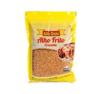 ALHO FRITO CROCANTE OISHII 500 G (CX 15 PCT)