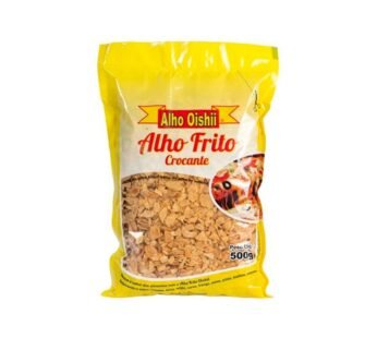 ALHO FRITO LAMINADO CROCANTE OISHII 500 G (CX 20 PCT)
