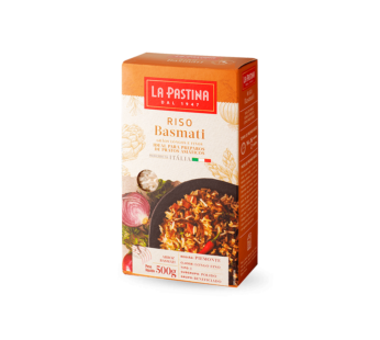 ARROZ BASMATI LA PASTINA 500 G (CX 12 PCT)
