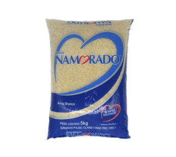 ARROZ BRANCO TIPO 1 NAMORADO 5 KG (FDO 6 PCT)