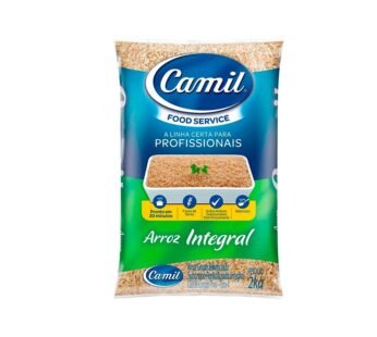 ARROZ INTEGRAL FOOD SERVICE CAMIL 2 KG (FDO 5 PCT)