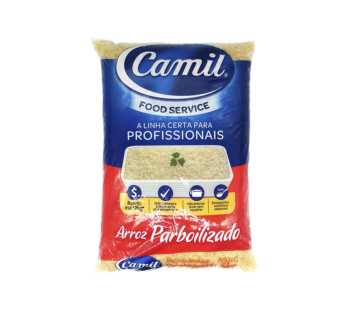 ARROZ PARBOILIZADO TIPO 1 FOOD SERVICE CAMIL 5 KG (FDO 6 PCT)