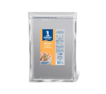ATUM GRANDE RALADO AO NATURAL POUCH GOMES DA COSTA 1 KG (CX 6 PCT)