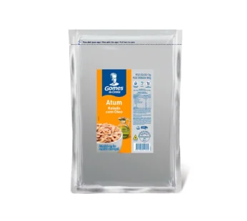 ATUM GRANDE RALADO EM ÓLEO POUCH GOMES DA COSTA 1 KG (CX 6 PCT)