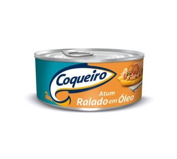 ATUM PEQUENO RALADO EM ÓLEO COQUEIRO 170 G (CX 24 LT)