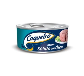 ATUM PEQUENO SÓLIDO EM ÓLEO COQUEIRO 170 G (CX 24 LT)