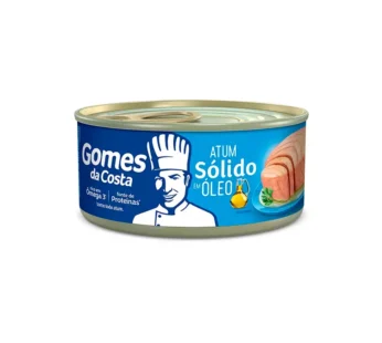 ATUM PEQUENO SÓLIDO EM ÓLEO GOMES DA COSTA 170 G (CX 24 LT)