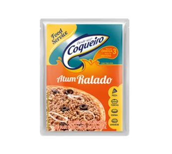 ATUM RALADO EM ÓLEO POUCH COQUEIRO 480 G (CX 12 PCT)