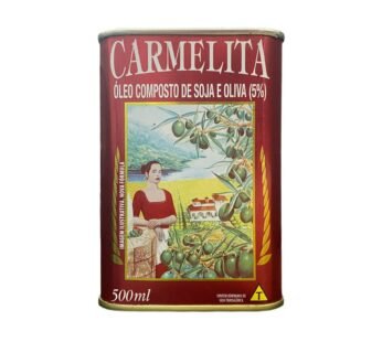 AZEITE COMPOSTO 5% OLIVA E 95% SOJA CARMELITA 500 ML (CX 12 LT)