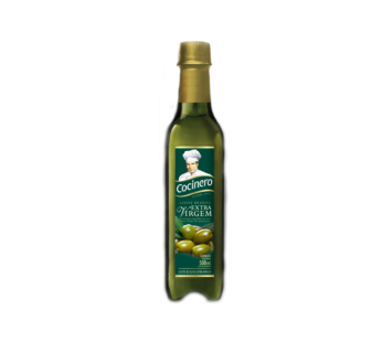 AZEITE DE OLIVA EXTRA VIRGEM COCINERO 500 ML (CX 12 FR)