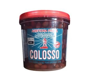 AZEITONA PRETA GRAÚDA 12 X 16 COLOSSO (BD 2 KG)