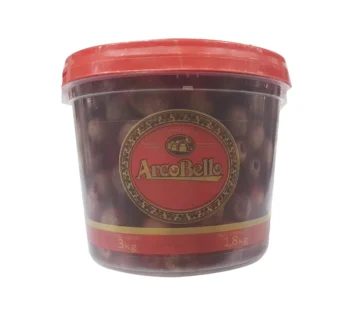 AZEITONA PRETA SEM CAROÇO ARCO BELLO (BD 1,8 KG)