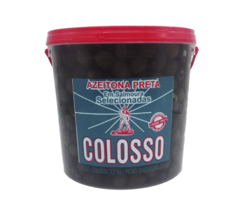 AZEITONA PRETA SEM CAROÇO COLOSSO (BD 2 KG)
