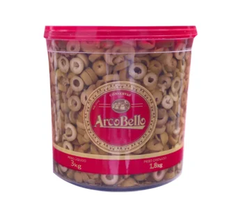AZEITONA VERDE FATIADA ARCO BELLO (BD 1,8 KG)