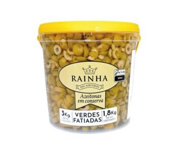 AZEITONA VERDE FATIADA RAINHA (BD 1,8 KG)