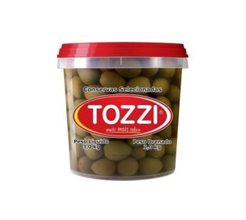 AZEITONA VERDE GRAÚDA 12 X 16 TOZZI 1.8 KG (CX 4 BD)