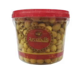 AZEITONA VERDE SEM CAROÇO ARCO BELLO (BD 1,8 KG)