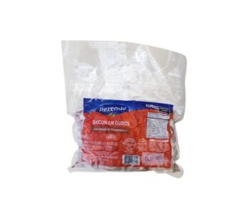 BACON EM CUBOS BARRIGA E PALETA REZENDE 700 G (CX 12 PCT)