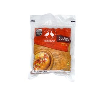 BACON EM CUBOS BARRIGA PERDIGÃO 1 KG (CX 6 PCT)