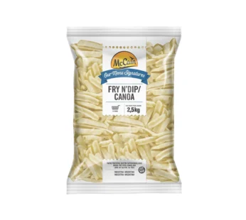 BATATA CONGELADA PRÉ FRITA FRY N DIP CANOA MCCAIN 2,5 KG (CX 6 PCT)