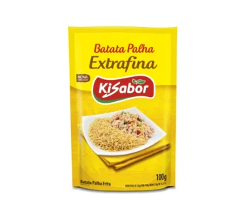 BATATA PALHA EXTRAFINA KISABOR 100 G (CX 20 PCT)