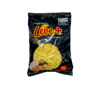 BATATA PALHA TRADICIONAL LEVE MAIS 500 G (FDO 20 PCT)