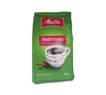CAFÉ TRADICIONAL ALMOFADA MELITTA 500 G (CX 10 PCT)
