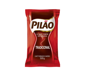 CAFÉ TRADICIONAL ALMOFADA PILÃO 500 G (FDO 10 PCT)