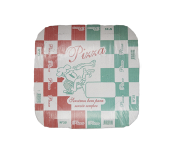 CAIXA PARA PIZZA OITAVADA PORTO FELIZ 25 CM (PCT 25 UN)