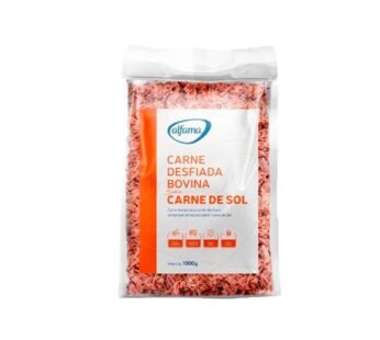 CARNE DE SOL BOVINA CONGELADA DESFIADA ALFAMA 1 KG (CX 6 PCT)