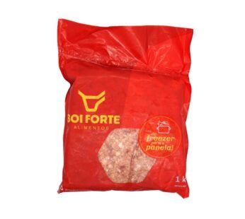 CARNE MOÍDA BOVINA CONGELADA BOI FORTE 1 KG (CX 12 PCT)