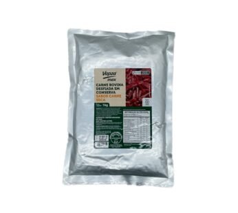 CARNE SECA BOVINA COZIDA DESFIADA VAPZA 1 KG (CX 8 PCT)