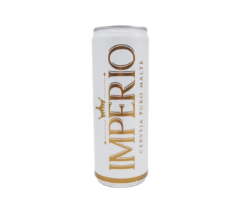 CERVEJA IMPÉRIO PURO MALTE LATA 350 ML (CX 12 LT)