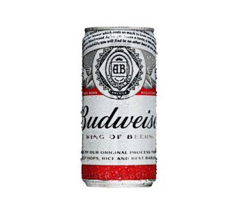 CERVEJA PEQUENA BUDWEISER LATA 269 ML (CX 8 LT)