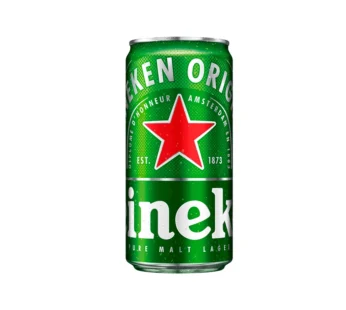 CERVEJA PEQUENA HEINEKEN PURE MALT LAGER LATA 269 ML (CX 8 LT)