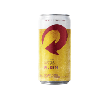 CERVEJA PEQUENA SKOL PILSEN LATA 269 ML (PCT 15 LT)