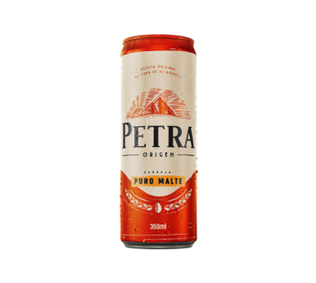CERVEJA PETRA PURO MALTE LATA 350 ML (CX 12 LT)
