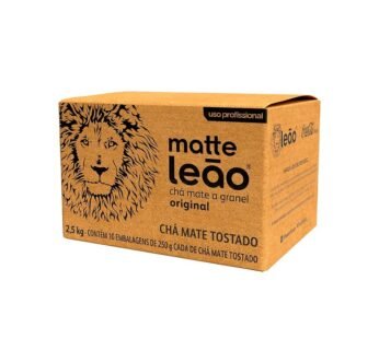 CHÁ MATTE LEÃO NATURAL TOSTADO A GRANEL 250 G (CX 10 UN)