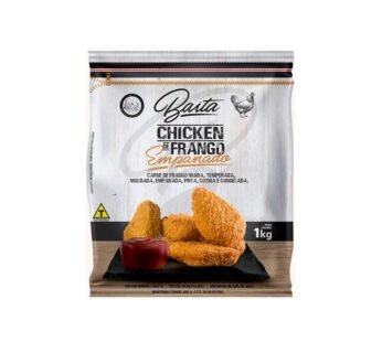 CHICKEN DE FRANGO EMPANADO CONGELADO BAITA 1 KG (CX 10 PCT)