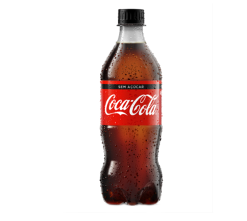COCA COLA PEQUENA SEM AÇÚCAR PET 600 ML (PCT 12 UN)