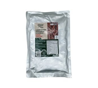 COSTELA BOVINA COZIDA DESFIADA VAPZA 1 KG (CX 8 PCT)