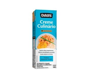 CREME CULINÁRIO 19% DE GORDURA DAUS 1 KG (CX 12 UN)