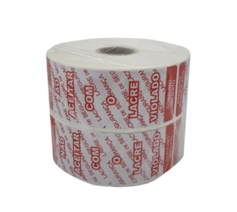 ETIQUETA LACRE (PCT 2 x 500)