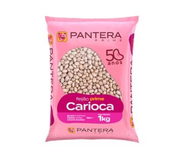 FEIJÃO CARIOCA TIPO 1 PANTERA 1 KG (FDO 10 PCT)