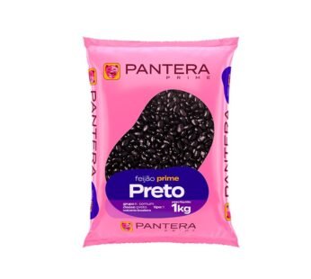 FEIJÃO PRETO TIPO 1 PANTERA 1 KG (FDO 10 PCT)