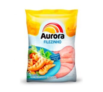 FILEZINHO SASSAMI DE FRANGO CONGELADO AURORA 1 KG (CX 16 PCT)