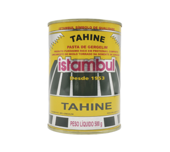 GERGELIM TORRADO PASTA TAHINE ISTAMBUL 500 G (CX 12 LT)