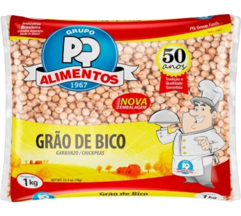 GRÃO DE BICO PQ 1 KG (FDO 10 PCT)
