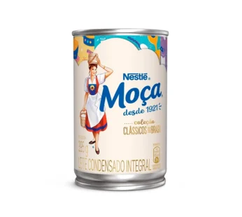 LEITE CONDENSADO PEQUENO INTEGRAL MOÇA NESTLÉ 395 G (CX 48 LT)